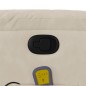 vidaXL Massagesessel mit Aufstehhilfe Beige Mikrofasergewebe vidaXL Massagesessel mit Aufstehhilfe Beige Mikrofasergewebe