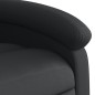 vidaXL Massagesessel mit Aufstehhilfe Schwarz Echtleder vidaXL Massagesessel mit Aufstehhilfe Schwarz Echtleder