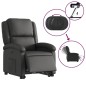 vidaXL Relaxsessel mit Aufstehhilfe Elektrisch Schwarz Echtleder vidaXL Relaxsessel mit Aufstehhilfe Elektrisch Schwarz Echtleder