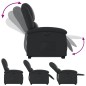 vidaXL Relaxsessel mit Aufstehhilfe Elektrisch Schwarz Echtleder vidaXL Relaxsessel mit Aufstehhilfe Elektrisch Schwarz Echtleder