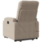 vidaXL Massagesessel mit Aufstehhilfe Taupe Mikrofasergewebe vidaXL Massagesessel mit Aufstehhilfe Taupe Mikrofasergewebe
