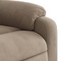 vidaXL Massagesessel mit Aufstehhilfe Taupe Mikrofasergewebe vidaXL Massagesessel mit Aufstehhilfe Taupe Mikrofasergewebe
