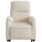 vidaXL Massagesessel Aufstehhilfe Elektrisch Beige Mikrofasergewebe vidaXL Massagesessel Aufstehhilfe Elektrisch Beige Mikrofasergewebe