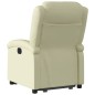 vidaXL Relaxsessel mit Aufstehhilfe Elektrisch Creme Echtleder vidaXL Relaxsessel mit Aufstehhilfe Elektrisch Creme Echtleder