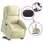 vidaXL Relaxsessel mit Aufstehhilfe Elektrisch Creme Echtleder vidaXL Relaxsessel mit Aufstehhilfe Elektrisch Creme Echtleder