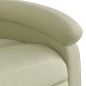 vidaXL Relaxsessel mit Aufstehhilfe Elektrisch Creme Echtleder vidaXL Relaxsessel mit Aufstehhilfe Elektrisch Creme Echtleder