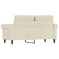 vidaXL 2-Sitzer-Sofa Creme 120 cm Kunstleder vidaXL 2-Sitzer-Sofa Creme 120 cm Kunstleder