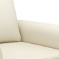 vidaXL 2-Sitzer-Sofa Creme 120 cm Kunstleder vidaXL 2-Sitzer-Sofa Creme 120 cm Kunstleder