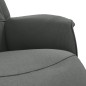 vidaXL Relaxsessel mit Fußteil Dunkelgrau Stoff vidaXL Relaxsessel mit Fußteil Dunkelgrau Stoff