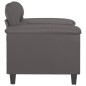 vidaXL Sessel Grau 60 cm Kunstleder vidaXL Sessel Grau 60 cm Kunstleder