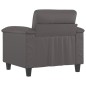 vidaXL Sessel Grau 60 cm Kunstleder vidaXL Sessel Grau 60 cm Kunstleder
