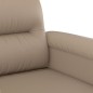vidaXL Sessel Cappuccino-Braun 60 cm Kunstleder vidaXL Sessel Cappuccino-Braun 60 cm Kunstleder