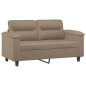 vidaXL 2-Sitzer-Sofa Cappuccino-Braun 120 cm Kunstleder vidaXL 2-Sitzer-Sofa Cappuccino-Braun 120 cm Kunstleder