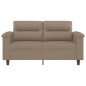 vidaXL 2-Sitzer-Sofa Cappuccino-Braun 120 cm Kunstleder vidaXL 2-Sitzer-Sofa Cappuccino-Braun 120 cm Kunstleder