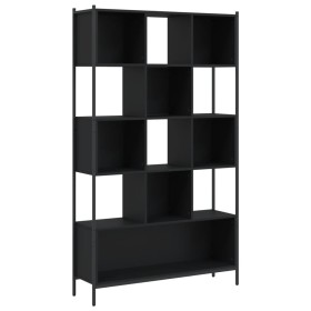 vidaXL Bücherregal Schwarz 102x28x172 cm Holzwerkstoff