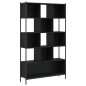 vidaXL Bücherregal Schwarz 102x28x172 cm Holzwerkstoff vidaXL Bücherregal Schwarz 102x28x172 cm Holzwerkstoff