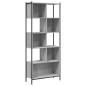 vidaXL Bücherregal Grau Sonoma 72x28x172 cm Holzwerkstoff vidaXL Bücherregal Grau Sonoma 72x28x172 cm Holzwerkstoff