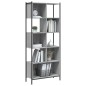 vidaXL Bücherregal Grau Sonoma 72x28x172 cm Holzwerkstoff vidaXL Bücherregal Grau Sonoma 72x28x172 cm Holzwerkstoff
