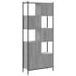vidaXL Bücherregal Grau Sonoma 72x28x172 cm Holzwerkstoff vidaXL Bücherregal Grau Sonoma 72x28x172 cm Holzwerkstoff
