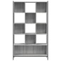 vidaXL Bücherregal Grau Sonoma 102x28x172 cm Holzwerkstoff vidaXL Bücherregal Grau Sonoma 102x28x172 cm Holzwerkstoff