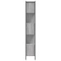 vidaXL Bücherregal Grau Sonoma 102x28x172 cm Holzwerkstoff vidaXL Bücherregal Grau Sonoma 102x28x172 cm Holzwerkstoff