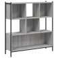 vidaXL Bücherregal Grau Sonoma 102x28x172 cm Holzwerkstoff vidaXL Bücherregal Grau Sonoma 102x28x172 cm Holzwerkstoff