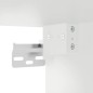 vidaXL 3-tlg. TV-Wohnwand mit LED-Leuchten Weiß vidaXL 3-tlg. TV-Wohnwand mit LED-Leuchten Weiß
