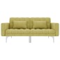 vidaXL Schlafsofa Grün Stoff vidaXL Schlafsofa Grün Stoff