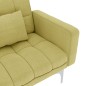 vidaXL Schlafsofa Grün Stoff vidaXL Schlafsofa Grün Stoff