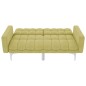 vidaXL Schlafsofa Grün Stoff vidaXL Schlafsofa Grün Stoff
