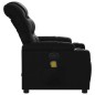 vidaXL Massagesessel Schwarz Kunstleder vidaXL Massagesessel Schwarz Kunstleder