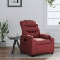 vidaXL Relaxsessel Weinrot Kunstleder vidaXL Relaxsessel Weinrot Kunstleder