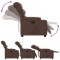 vidaXL Relaxsessel Braun Kunstleder vidaXL Relaxsessel Braun Kunstleder