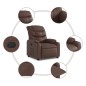 vidaXL Relaxsessel Braun Kunstleder vidaXL Relaxsessel Braun Kunstleder