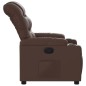vidaXL Relaxsessel Braun Kunstleder vidaXL Relaxsessel Braun Kunstleder
