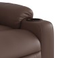 vidaXL Relaxsessel Braun Kunstleder vidaXL Relaxsessel Braun Kunstleder