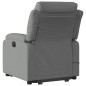 vidaXL Massagesessel mit Aufstehhilfe Dunkelgrau Stoff vidaXL Massagesessel mit Aufstehhilfe Dunkelgrau Stoff