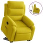 vidaXL Relaxsessel mit Aufstehhilfe Gelb Samt vidaXL Relaxsessel mit Aufstehhilfe Gelb Samt