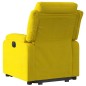 vidaXL Relaxsessel mit Aufstehhilfe Gelb Samt vidaXL Relaxsessel mit Aufstehhilfe Gelb Samt