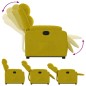 vidaXL Relaxsessel mit Aufstehhilfe Gelb Samt vidaXL Relaxsessel mit Aufstehhilfe Gelb Samt