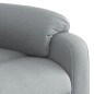 vidaXL Relaxsessel mit Aufstehhilfe Elektrisch Hellgrau Stoff vidaXL Relaxsessel mit Aufstehhilfe Elektrisch Hellgrau Stoff