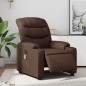 vidaXL Massagesessel Elektrisch Braun Kunstleder vidaXL Massagesessel Elektrisch Braun Kunstleder