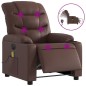 vidaXL Massagesessel Elektrisch Braun Kunstleder vidaXL Massagesessel Elektrisch Braun Kunstleder