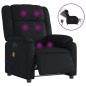 vidaXL Massagesessel Elektrisch Schwarz Kunstleder vidaXL Massagesessel Elektrisch Schwarz Kunstleder