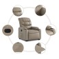 vidaXL Relaxsessel mit Aufstehhilfe Elektrisch Cappuccino Kunstleder vidaXL Relaxsessel mit Aufstehhilfe Elektrisch Cappuccino Kunstleder