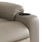 vidaXL Relaxsessel mit Aufstehhilfe Elektrisch Cappuccino Kunstleder vidaXL Relaxsessel mit Aufstehhilfe Elektrisch Cappuccino Kunstleder