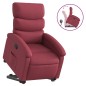 vidaXL Relaxsessel mit Aufstehhilfe Weinrot Stoff vidaXL Relaxsessel mit Aufstehhilfe Weinrot Stoff