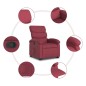 vidaXL Relaxsessel mit Aufstehhilfe Weinrot Stoff vidaXL Relaxsessel mit Aufstehhilfe Weinrot Stoff