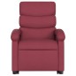 vidaXL Relaxsessel mit Aufstehhilfe Weinrot Stoff vidaXL Relaxsessel mit Aufstehhilfe Weinrot Stoff