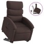 vidaXL Relaxsessel mit Aufstehhilfe Dunkelbraun Stoff vidaXL Relaxsessel mit Aufstehhilfe Dunkelbraun Stoff